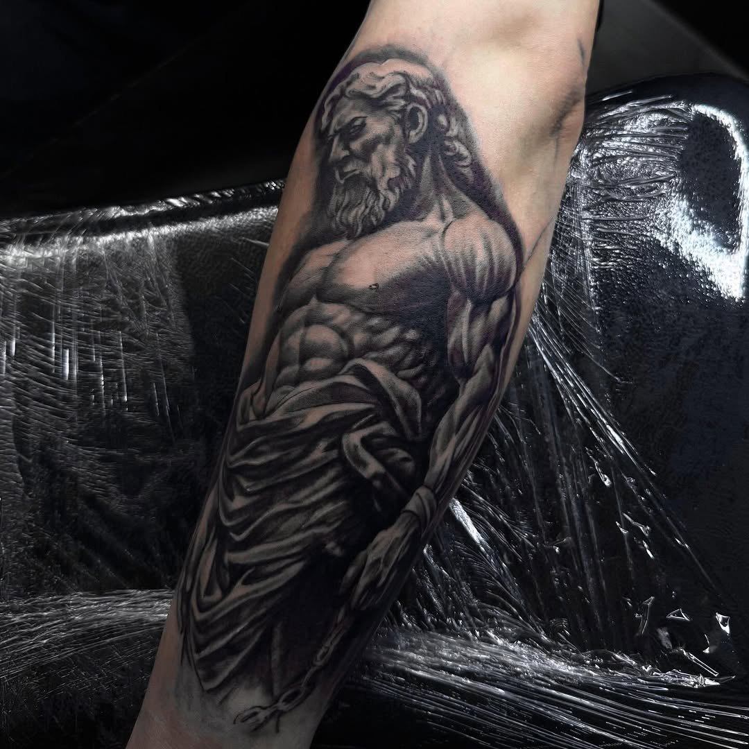 Zeus, ön kol