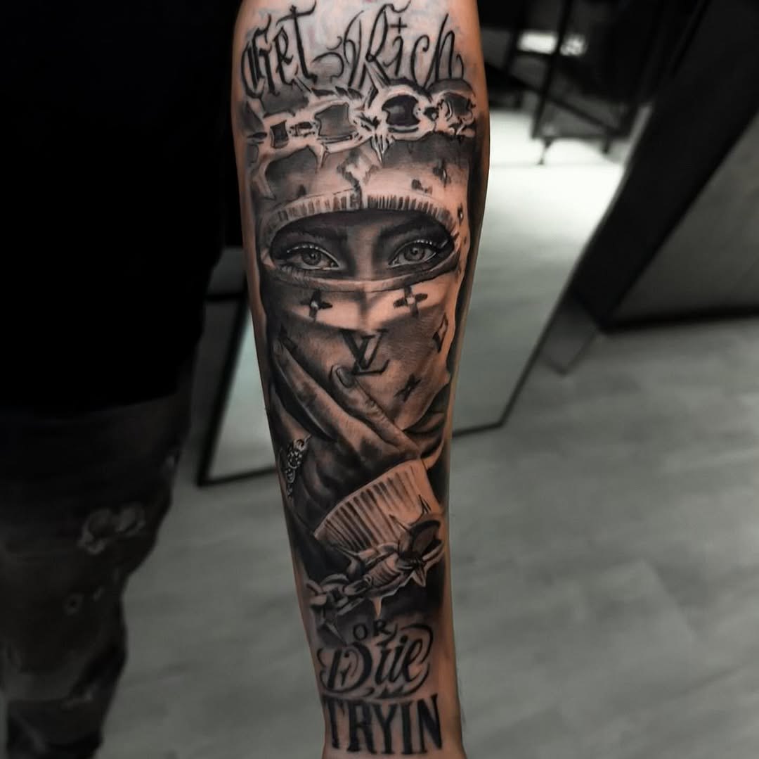 Get Rich or Die Tryin', ön kol
